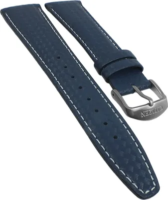 Produktbild von Citizen Chrono Street | Uhrenarmband 22mm Leder blau | CA0360-07L