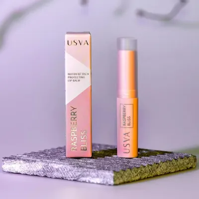 Produktbild von Usva Nährender Lippenbalsam Raspberry Bliss 4 g