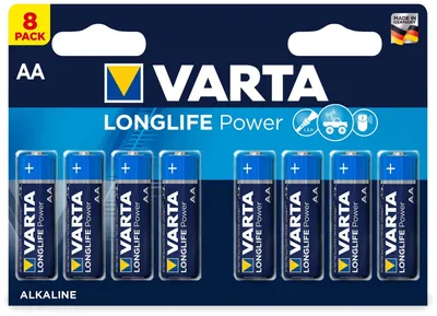 Obrázek produktu pro VARTA Baterie High Energy AA 04906 Alkali 1,5V VE8