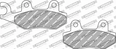 Produktbild von FERODO RACING Bremsbeläge Satz Bremsklötze FDB497P