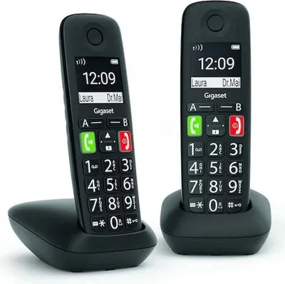 Immagine prodotto di Gigaset E290R-Duo Telefoni Dect 2 Pezzi Nero