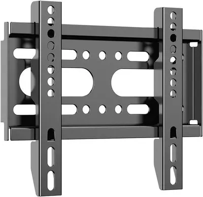 Immagine prodotto di Supporto per monitor TV, struttura piatta, adatto alla maggior parte degli schermi di piccole dimensioni da 14 a 42 pollici, VESA 200 x 200 mm, max. 25 kg