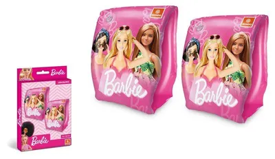 Image de Gants Gonflables Mondo Barbie Rose - 23 cm