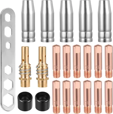 Produktbild von 22 MIG-Zubehörteile für MB15AK, Verbrauchsmaterial-Set für Schweißbrenner