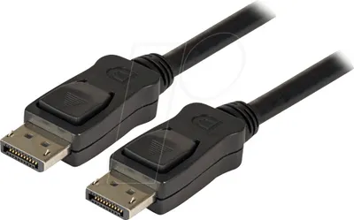 Zdjęcie produktu dla EFB DisplayPort 1.2 Anschlusskabel,4K60HZ St-St,2m,schwarz