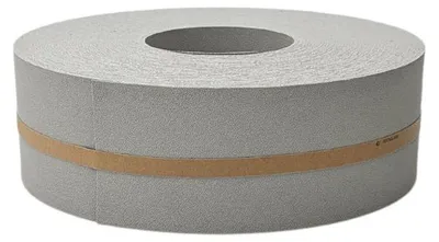 Produktbild von Sichtschutzstreifen zaun|zu PREMIUM HALBE 50m Rolle PP Zaunblende Doppelstabzaun Steingrau 50m