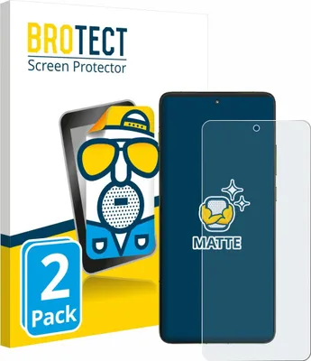 Produktbild von 2x BROTECT Schutzfolie für Motorola Edge 70 Displayschutz Displayschutzfolie Folie Matt Entspiegelungsfolie