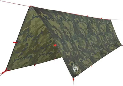 Produktbild von vidaXL Tarp Tarnmuster 506x306 cm Wasserdicht