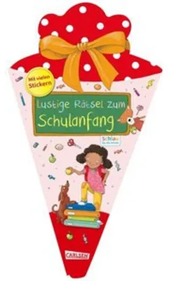 Obrázok produktu pre Schlau für die Schule: Lustige Rätsel zum Schulanfang (Schultüte rot)