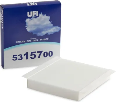 Produktbild von UFI 53.157.00 Innenraumfilter Pollenfilter für FIAT DOBLO Kasten/Kombi (263)