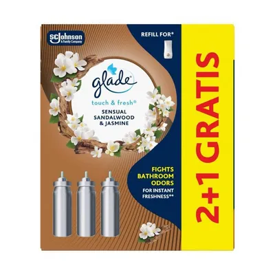 Immagine prodotto di Ricarica per deodorante da parete Glade Sensual Sandalwood & Jasmine 2+1