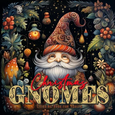 Produktbild von Weihnachtswichtel-Malbuch für Erwachsene