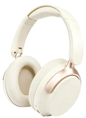 Obrázok produktu pre Slúchadlá s potlačením hluku (ANC) cez uši, Bluetooth, s aktívnym potlačením hluku, biele