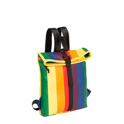 Produktbild von Rainbow Rolltop Rucksack Mini 27X8X33Cm - Rainbow