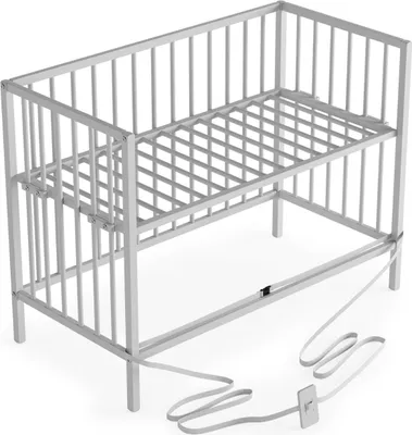 Produktbild von Beistellbett 60x120 cm mit Umbauseite - weiß - Dreamy 4 in 1 Bett