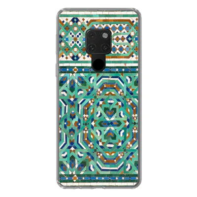 Produktbild von MuchoWow® Handyhülle Schutzhülle Hülle für Huawei P40 Lite Eine traditionelle marokkanische Mosaikdekoration Silikon Softcase Handy Hülle - Handy