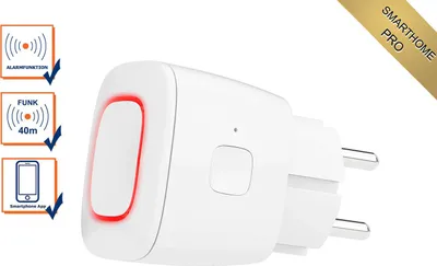 Zdjęcie produktu dla Smartwares SH8-90406, Biały, 85 dB, Dom, Biuro, Przyciski, Bezprzewodowy, 200 m