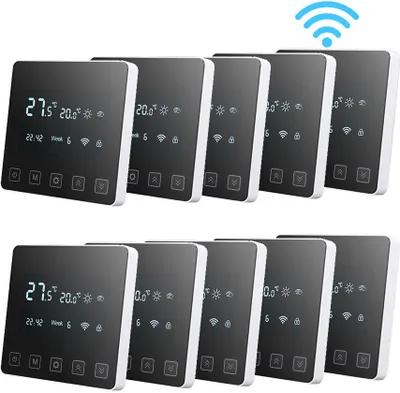 Produktbild von 10X SWAREY WIFI pokojový termostat Programovatelný termostat Podlahové vytápění
