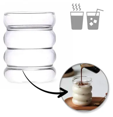 Image de ECARLA Verre à latte macchiato, à long drink et à bubble tea, 320 ml, SZK37POJ