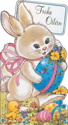 Produktbild von Ostern - Glückwunschkarte im Format 11,5 x 17 cm mit Briefumschlag