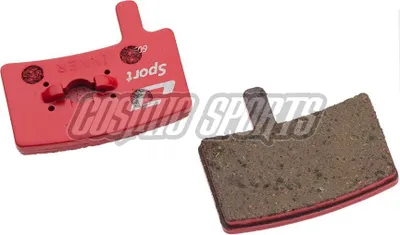 Produktbild von Jagwire DCA073, Fahrradbremsbelag, Rot