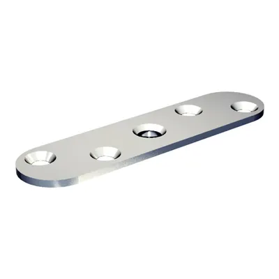 Produktbild von Schiebetorbeschlag SLID'UP 2000 Tragflansch aus Edelstahl V2A 304 L (1.4307)