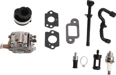 Obrázek produktu pro Sada karburátoru se zapalovací svíčkou Podložka filtru palivového vedení Vysoká tvrdost Stabilní karburátor pro STIHL 017