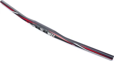 Image de Guidon VTT ITM Alcor 80 en aluminium 6061, Ø 31,8 mm, 700 mm, anodisé noir, plat
