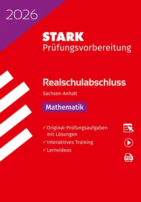 Produktbild von STARK Mathematik - Realschulabschluss 2026 Sach.-Anhalt -Pr.