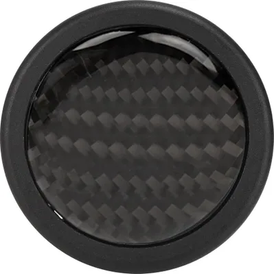 Obrázok produktu pre Tlačidlo klaksónu z uhlíkových vlákien pre 6 skrutiek pre volant MOMO Auto Car Modified Parts