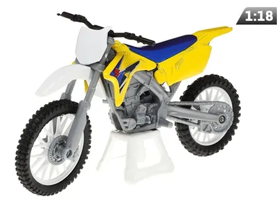Immagine prodotto di Modello 1:18, SUZUKI RM-Z450, giallo (M05604CZ)