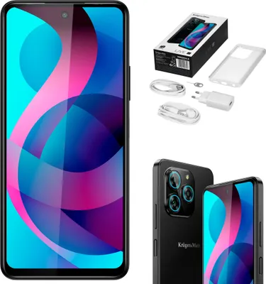 Produktbild von Smartphone Kruger&Matz LIVE 11 6.56"" 6/128GB NFC DualSIM 5000mAh LTE schwarz