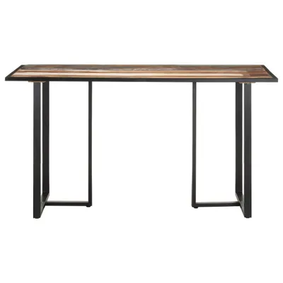 Immagine prodotto di vidaXL Tavolo da pranzo 140 cm Legno massiccio riciclato