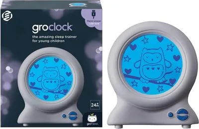 Zdjęcie produktu dla Budzik dla dzieci z lampką nocną, cyfrowy