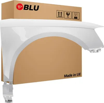 Image de BLU Aile Compatible avec Audi A3 8P II-generation LIFT LS9R Droite Weiss GletscherWeiss | 2008-2012 | Avant | Peint| Prêt à Monter | Galvanisé