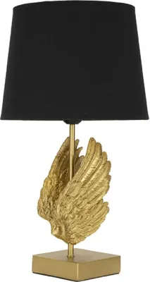 Immagine prodotto di Mauro Ferretti lampada da tavolo ala E27 Ø 25x45 cm oro nero