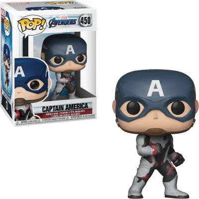 Obrázok produktu pre FUNKO POP! Avengers: Endgame Captain America, zberateľská figúrka, Komiks, 110 g