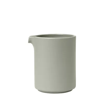 Produktbild von Blomus Pilar Milchkännchen, Milchkanne, Kanne, Krug, Keramik, Mirage Grey, 280 ml, 63994