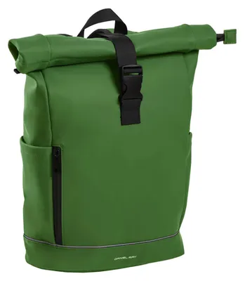 Produktbild von Daniel Ray Rolltop-Rucksack Laptoprucksack Highlands mit gepolstertem Rücken - PolyurethanRollrucksack Fahrradrucksack mit Laptopfach in Apple Green