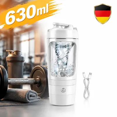 Produktbild von Mixbecher Elektrischer Protein Shaker 630ml Tragbar 9000 U/min Für Proteinshakes