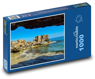 Produktbild von Puzzle 1000 Felsige Küste - Meer, Felsen - martinpuzzle
