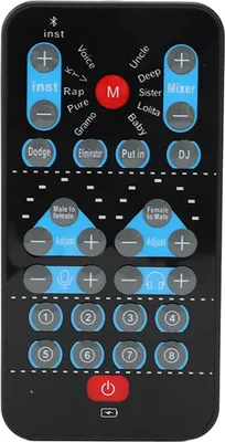 Produktbild von Mini-Stimmenverzerrer 8 Soundeffekte Unterstützung Mehrere Sprachen Verschönerung Handheld-Soundkarte für Mobiltelefon Computer