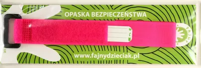Produktbild von Opaska Bezpieczeństwa Fajny Dzieciak RÓŻOWA
