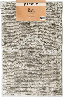 Produktbild von Antirutsch-Badematte-Set 50x80 40x50 cm Beige