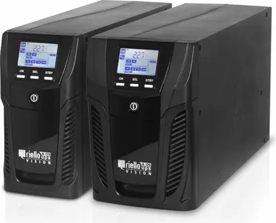 Produktbild von Riello VST 800, Line-Interaktiv, 0,8 kVA, 640 W, Sine, 220 V, 240 V