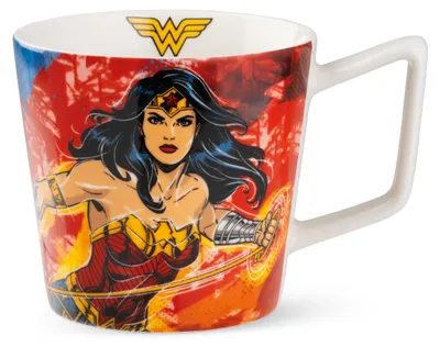 Produktbild von Egan Wonder Woman Tasse 430ml Mehrfarbig Mehrfarbig One Size