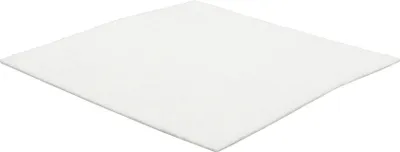 Produktbild von WAGNER Softfilz Pad - 100 x 100 x 1 mm, selbstklebend, weiß, für Filzgleiter, Schutzpads oder zum Basteln - 15000399