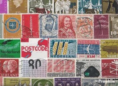 Produktbild von Briefmarken Niederlande Sondermarken und Großformate 50 verschiedene