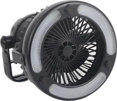 Produktbild von ABS Leichtes 18LED tragbares Multifunktions-Outdoor-Campingzelt-Ventilatorlicht mit Haken