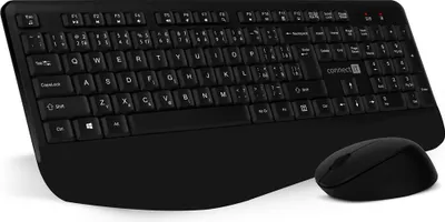 Obrázek produktu pro Connect IT CKM-7803-CS, Plná velikost (100 %), Bezdrátový, RF bezdrátový, Černá, Obsahuje myš